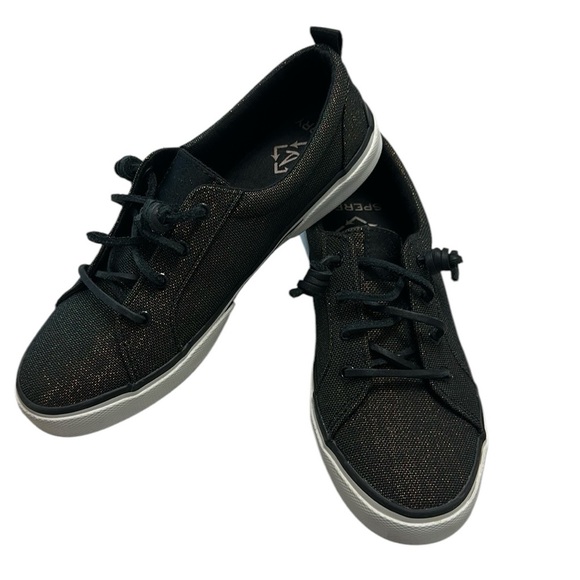 Sperry Women's, Pier Wave LTT Sneaker Black Iridescent - Picture 1 of 7